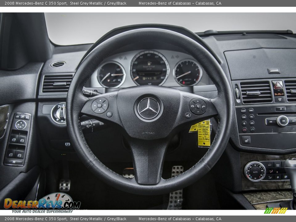 2008 Mercedes-Benz C 350 Sport Steering Wheel Photo #15