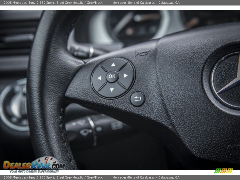 Controls of 2008 Mercedes-Benz C 350 Sport Photo #17