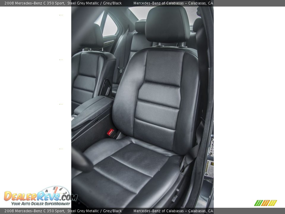 Front Seat of 2008 Mercedes-Benz C 350 Sport Photo #21