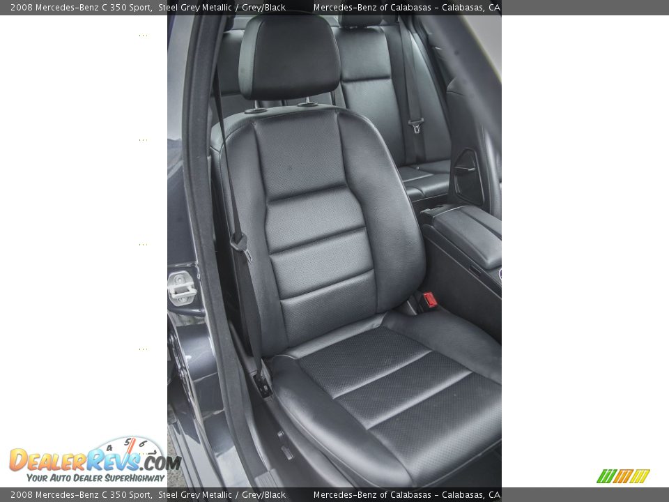 Front Seat of 2008 Mercedes-Benz C 350 Sport Photo #25