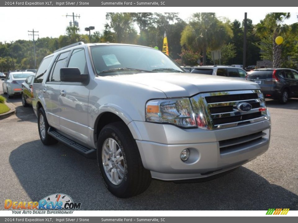 2014 Ford Expedition XLT Ingot Silver / Stone Photo #1
