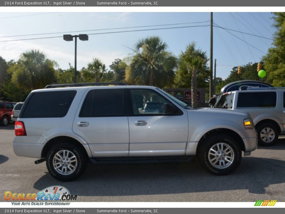 2014 Ford Expedition XLT Ingot Silver / Stone Photo #2