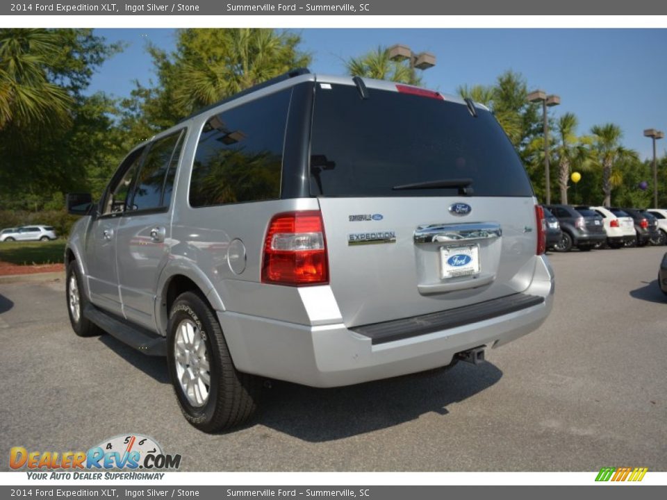 2014 Ford Expedition XLT Ingot Silver / Stone Photo #5