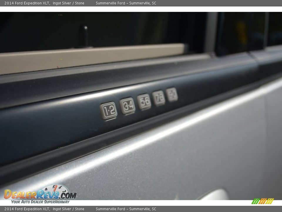 2014 Ford Expedition XLT Ingot Silver / Stone Photo #9