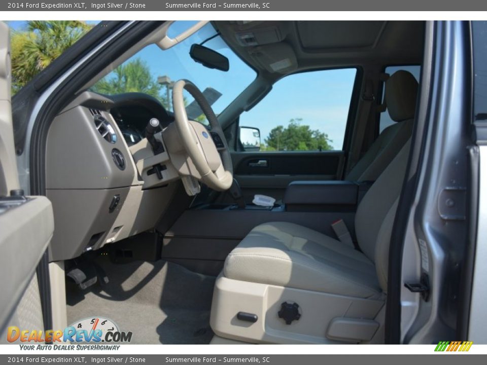 2014 Ford Expedition XLT Ingot Silver / Stone Photo #18