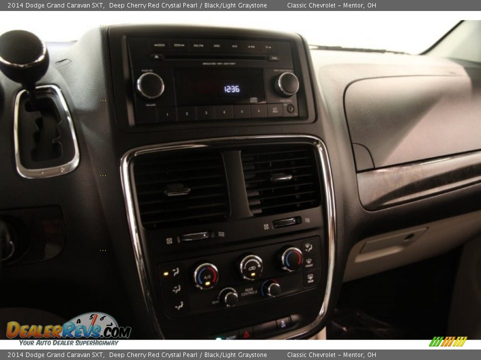 2014 Dodge Grand Caravan SXT Deep Cherry Red Crystal Pearl / Black/Light Graystone Photo #9