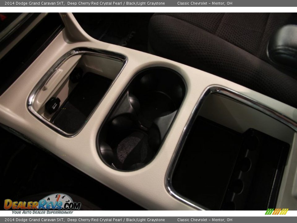 2014 Dodge Grand Caravan SXT Deep Cherry Red Crystal Pearl / Black/Light Graystone Photo #12