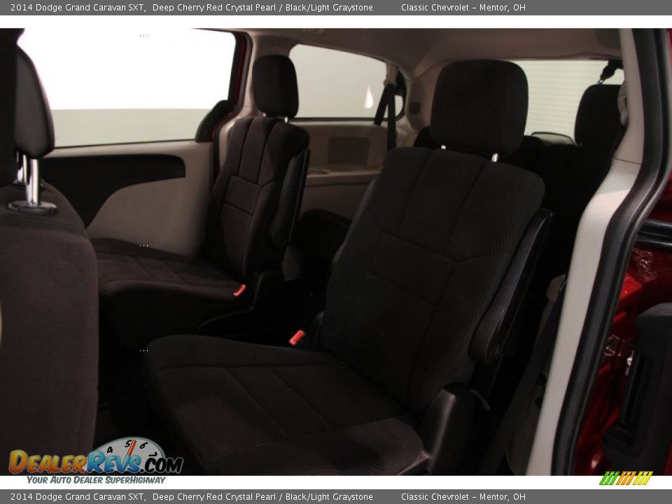 2014 Dodge Grand Caravan SXT Deep Cherry Red Crystal Pearl / Black/Light Graystone Photo #14