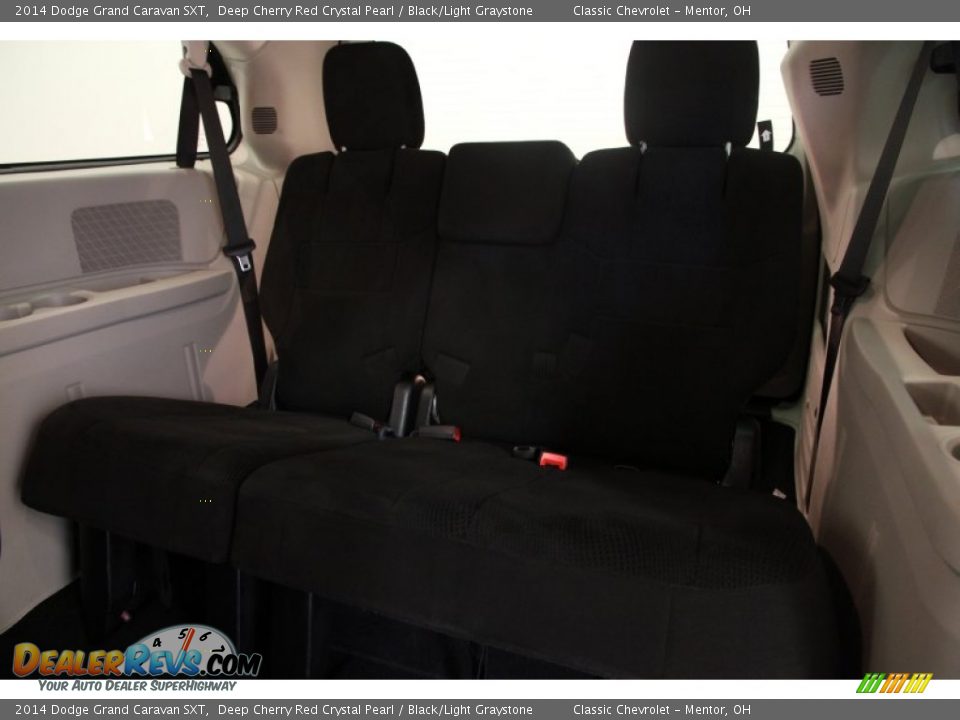 2014 Dodge Grand Caravan SXT Deep Cherry Red Crystal Pearl / Black/Light Graystone Photo #15