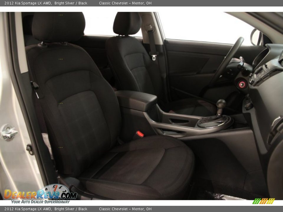 2012 Kia Sportage LX AWD Bright Silver / Black Photo #10