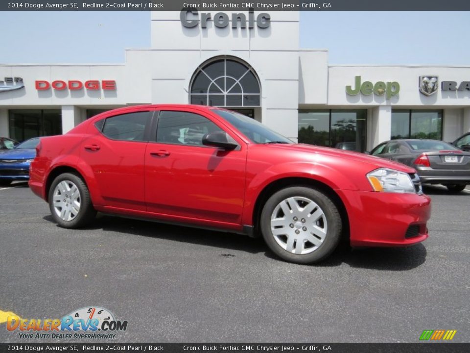 2014 Dodge Avenger SE Redline 2-Coat Pearl / Black Photo #1