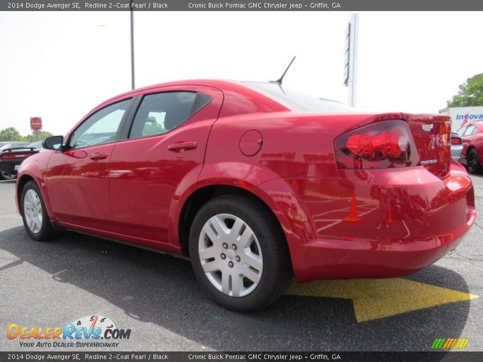 2014 Dodge Avenger SE Redline 2-Coat Pearl / Black Photo #5