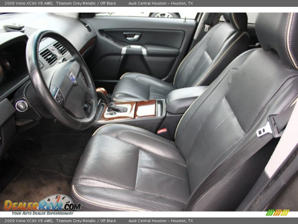 Front Seat of 2009 Volvo XC90 V8 AWD Photo #13
