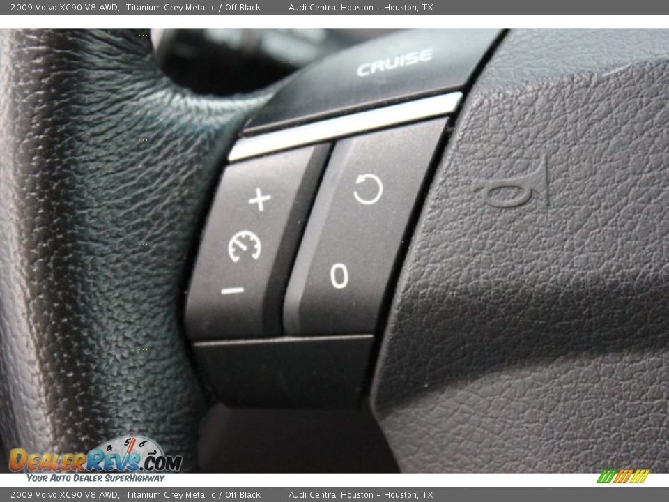2009 Volvo XC90 V8 AWD Titanium Grey Metallic / Off Black Photo #19