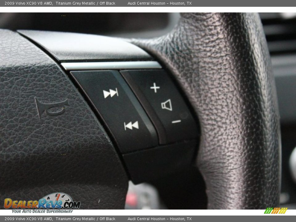 2009 Volvo XC90 V8 AWD Titanium Grey Metallic / Off Black Photo #20