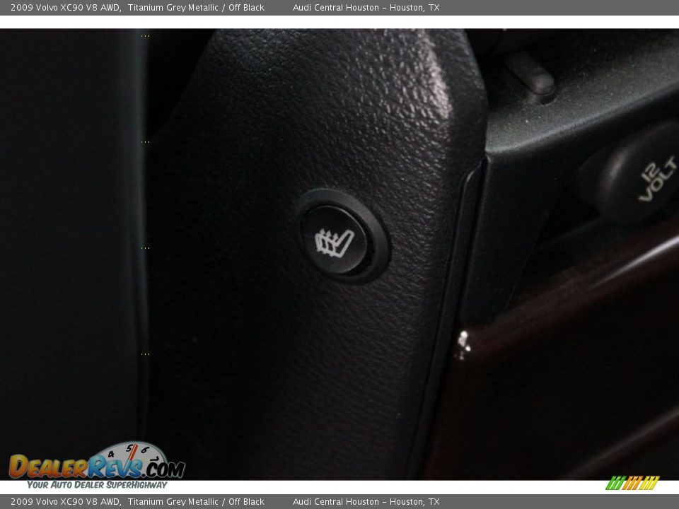 2009 Volvo XC90 V8 AWD Titanium Grey Metallic / Off Black Photo #25