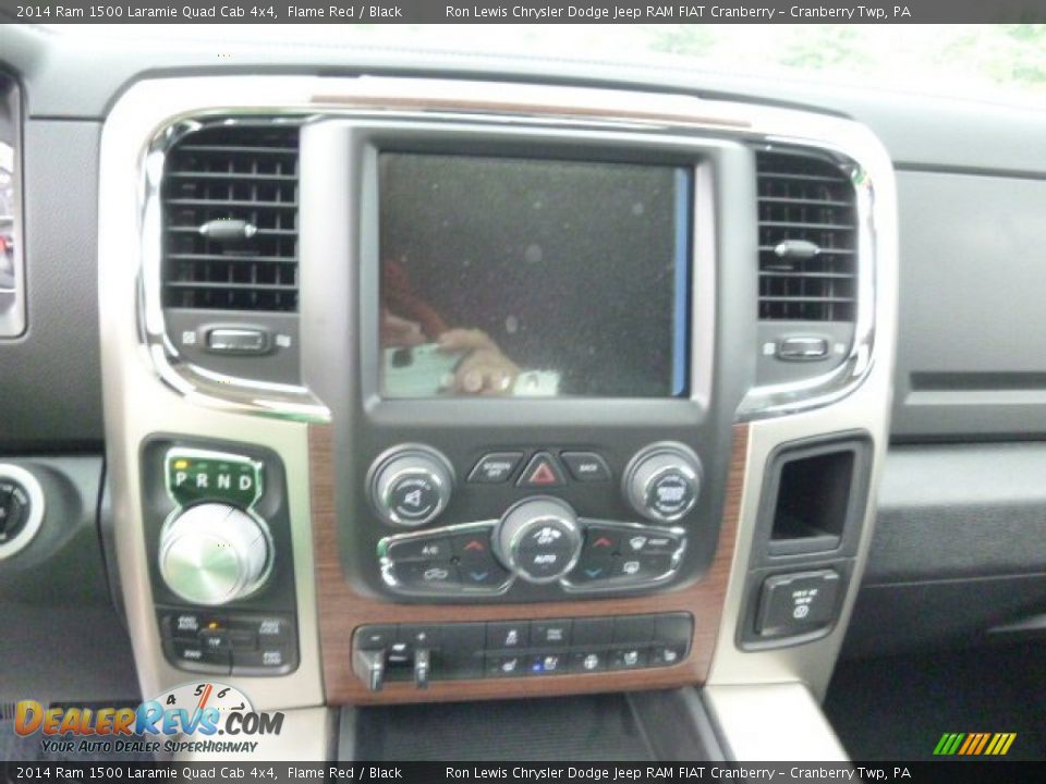 2014 Ram 1500 Laramie Quad Cab 4x4 Flame Red / Black Photo #17