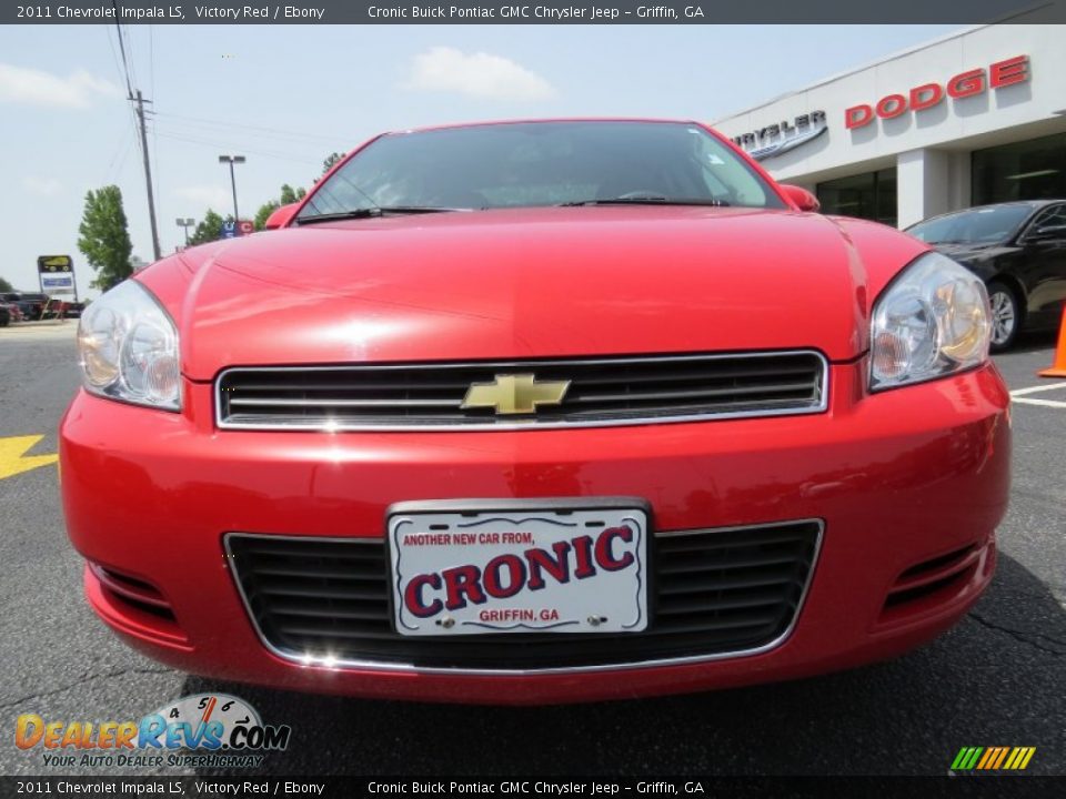 2011 Chevrolet Impala LS Victory Red / Ebony Photo #2