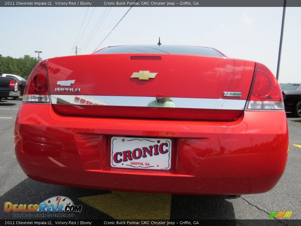 2011 Chevrolet Impala LS Victory Red / Ebony Photo #6