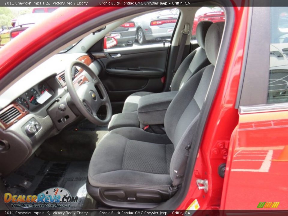 2011 Chevrolet Impala LS Victory Red / Ebony Photo #9