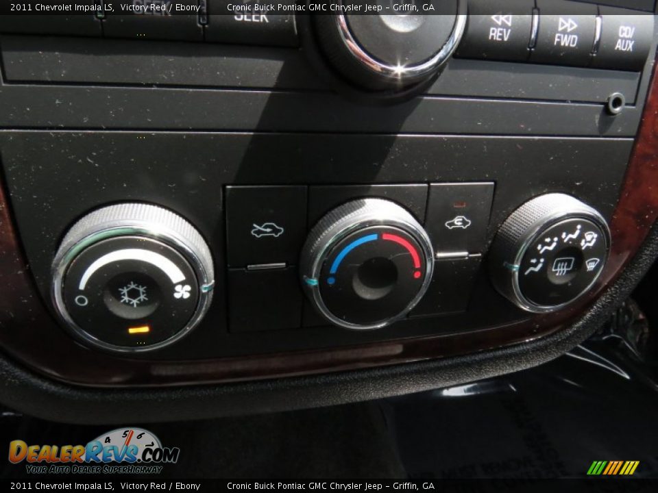 2011 Chevrolet Impala LS Victory Red / Ebony Photo #22