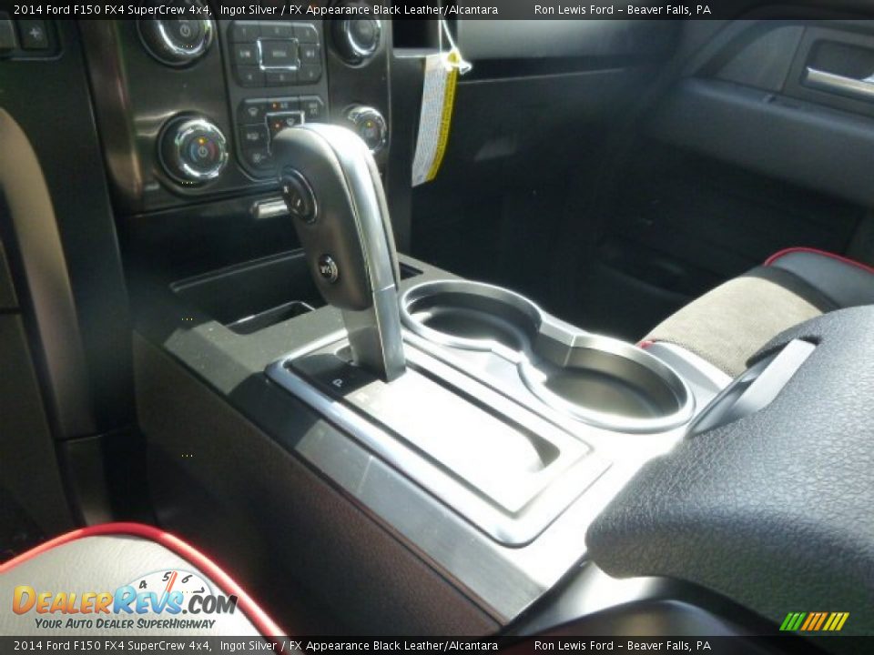 2014 Ford F150 FX4 SuperCrew 4x4 Ingot Silver / FX Appearance Black Leather/Alcantara Photo #18