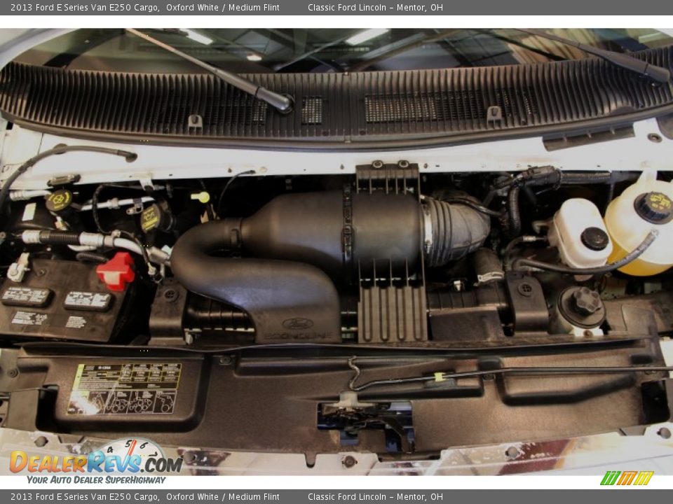 2013 Ford E Series Van E250 Cargo Oxford White / Medium Flint Photo #13
