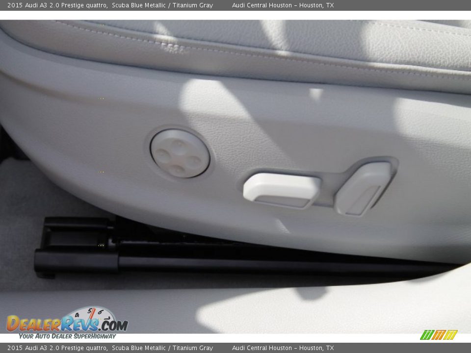 2015 Audi A3 2.0 Prestige quattro Scuba Blue Metallic / Titanium Gray Photo #11
