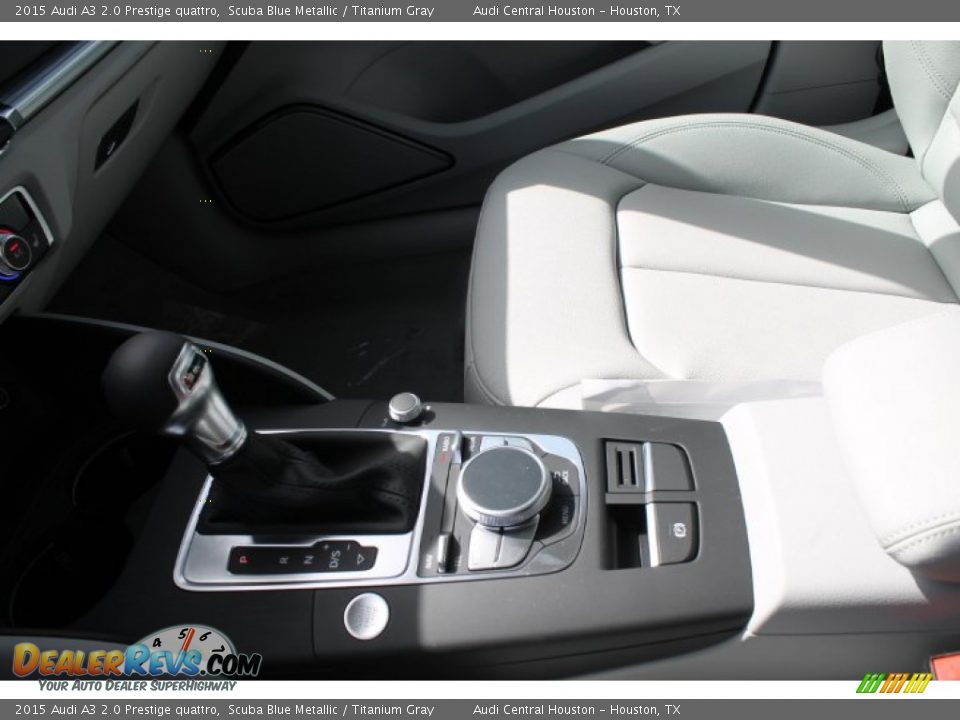 2015 Audi A3 2.0 Prestige quattro Scuba Blue Metallic / Titanium Gray Photo #13