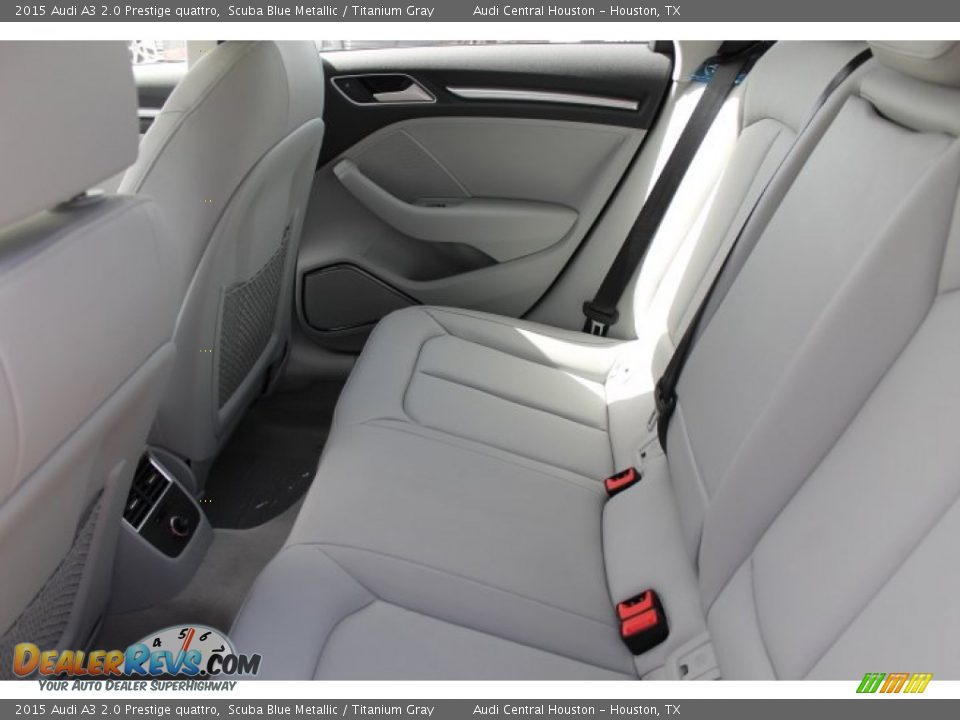 Rear Seat of 2015 Audi A3 2.0 Prestige quattro Photo #20