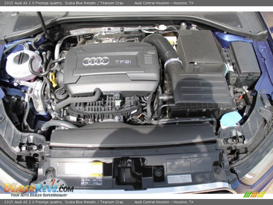 2015 Audi A3 2.0 Prestige quattro 2.0 Liter Turbocharged/TFSI DOHC 16-Valve VVT 4 Cylinder Engine Photo #24
