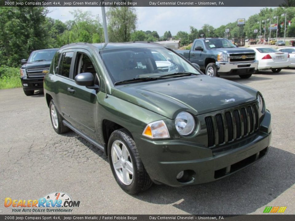 Front 3/4 View of 2008 Jeep Compass Sport 4x4 Photo #8