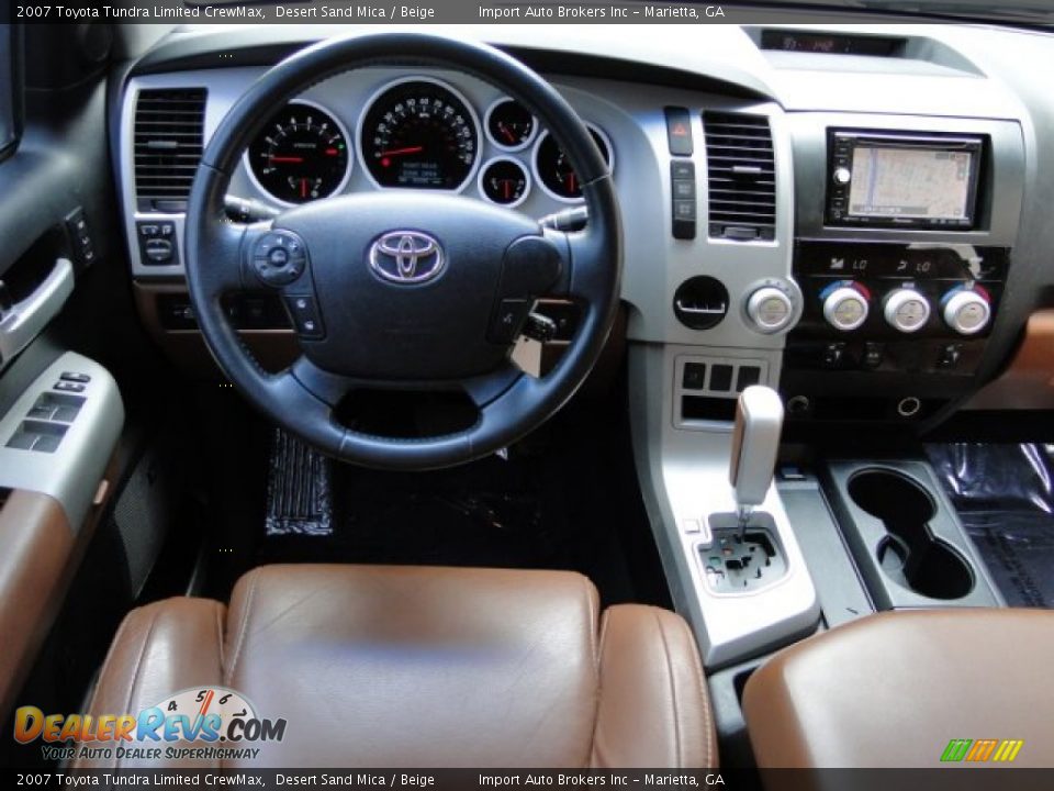 Dashboard of 2007 Toyota Tundra Limited CrewMax Photo #9