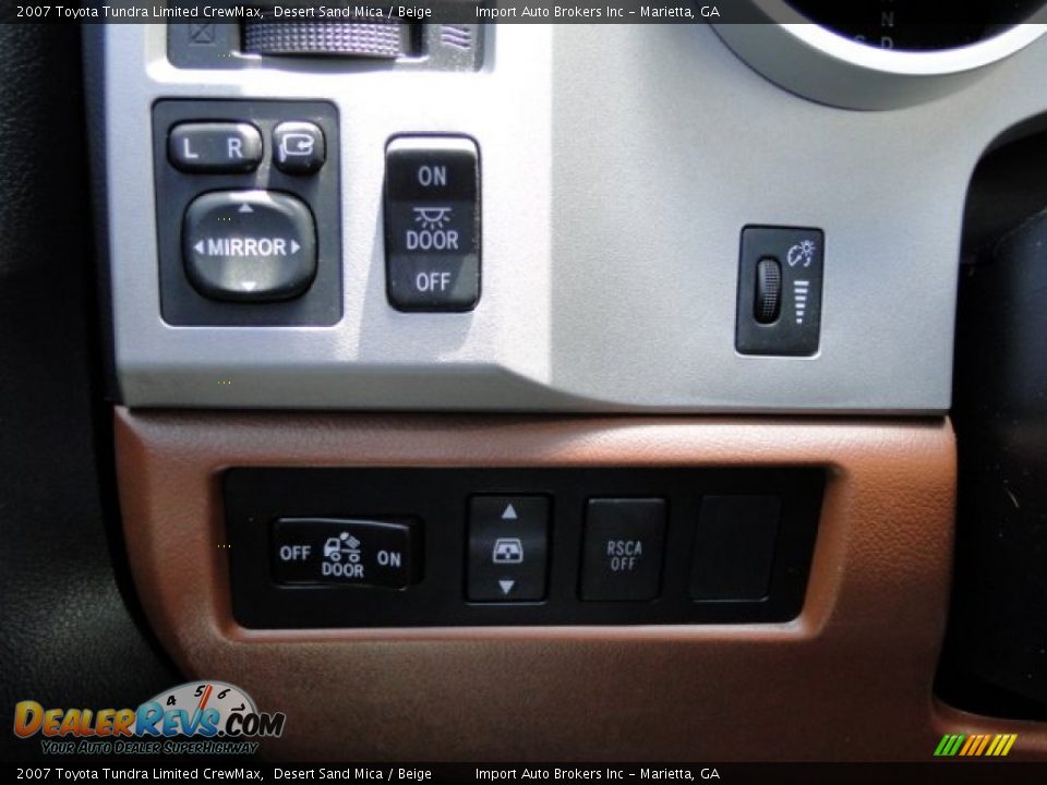 Controls of 2007 Toyota Tundra Limited CrewMax Photo #33