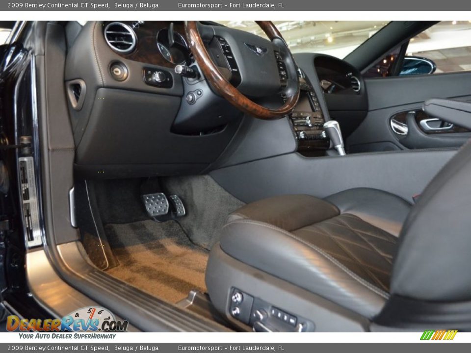 Front Seat of 2009 Bentley Continental GT Speed Photo #16