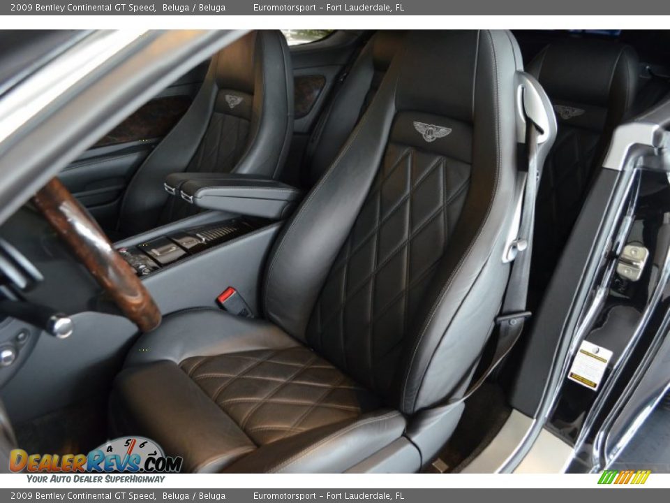 Front Seat of 2009 Bentley Continental GT Speed Photo #19