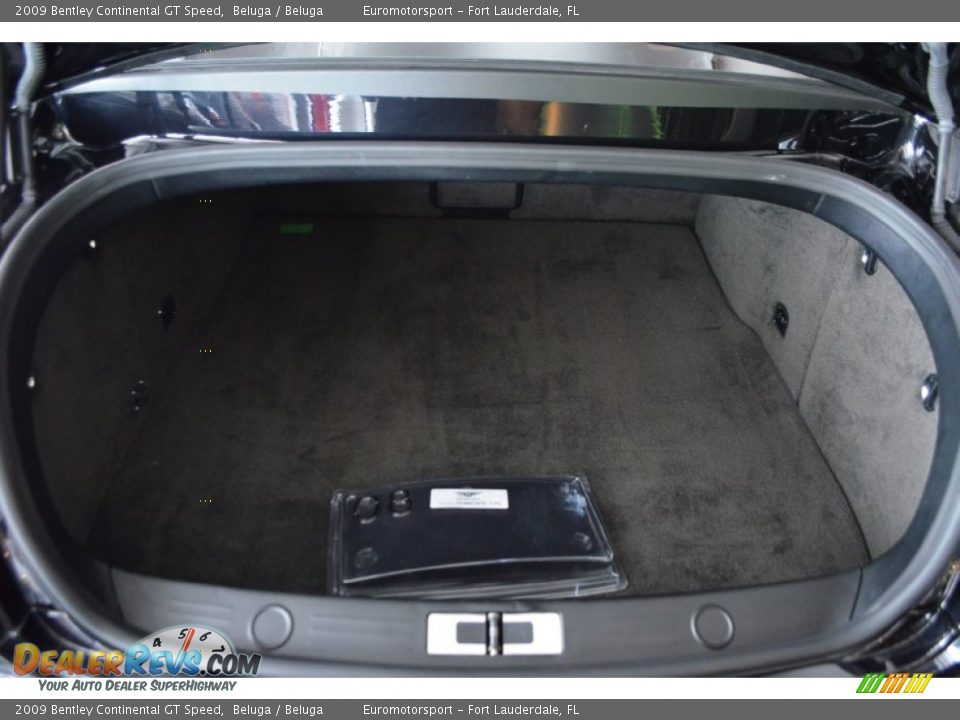 2009 Bentley Continental GT Speed Trunk Photo #29