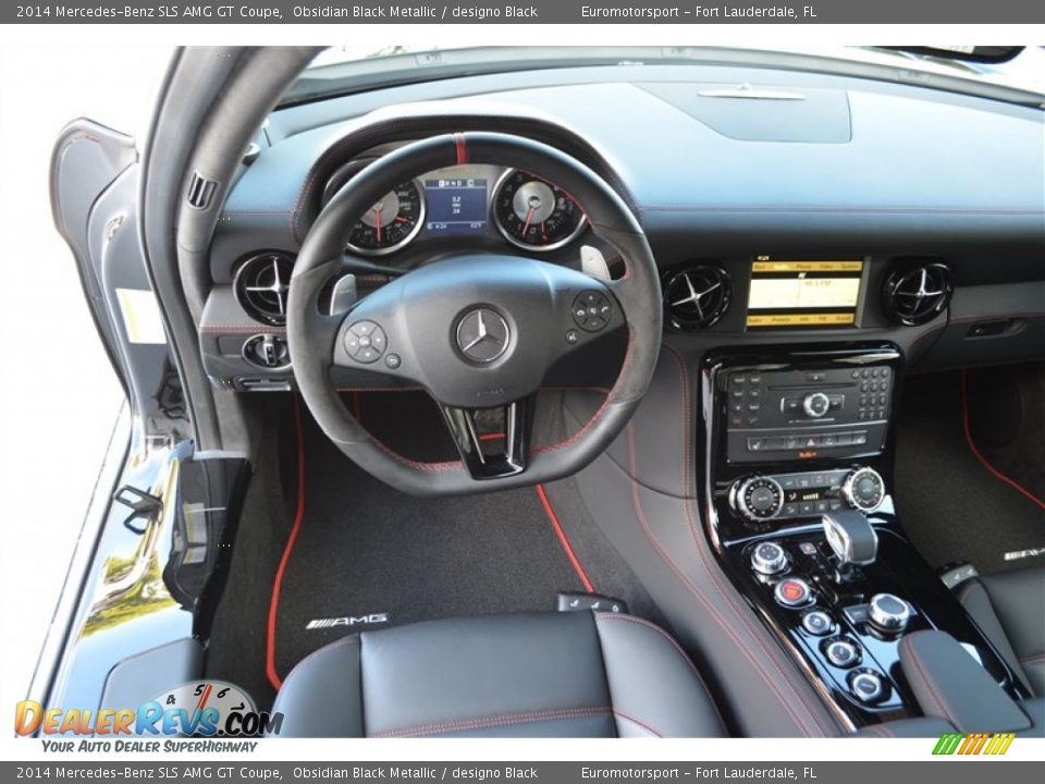 Dashboard of 2014 Mercedes-Benz SLS AMG GT Coupe Photo #12