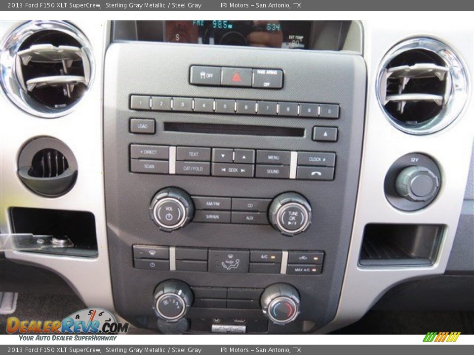 2013 Ford F150 XLT SuperCrew Sterling Gray Metallic / Steel Gray Photo #15