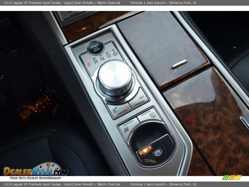 2010 Jaguar XF Premium Sport Sedan Liquid Silver Metallic / Warm Charcoal Photo #21