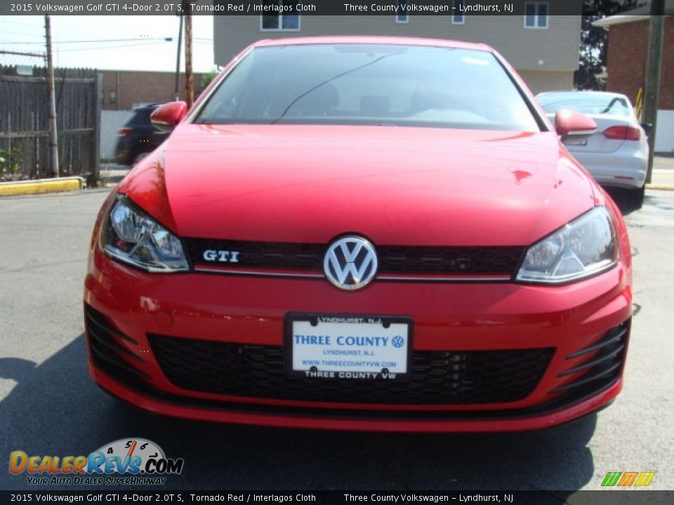 2015 Volkswagen Golf GTI 4-Door 2.0T S Tornado Red / Interlagos Cloth Photo #2