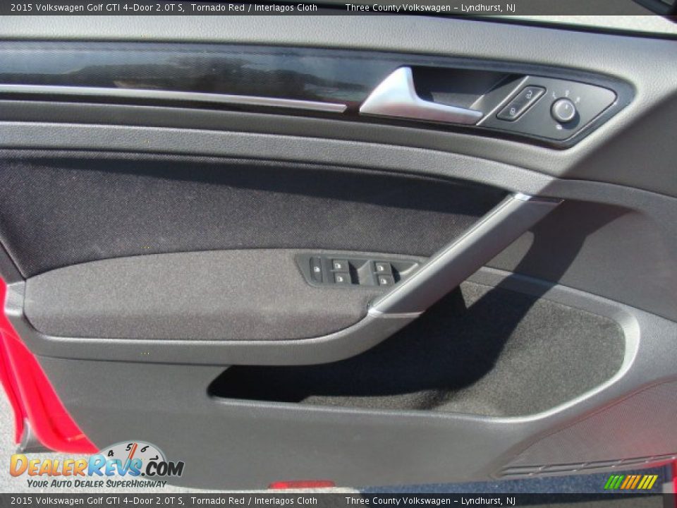 2015 Volkswagen Golf GTI 4-Door 2.0T S Tornado Red / Interlagos Cloth Photo #6