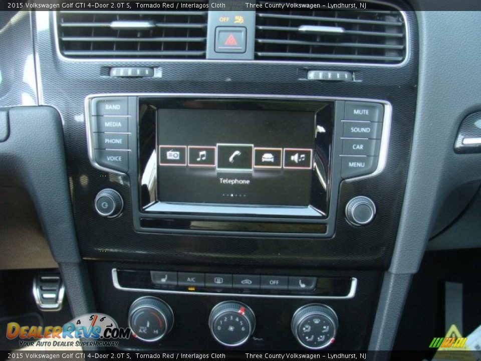 2015 Volkswagen Golf GTI 4-Door 2.0T S Tornado Red / Interlagos Cloth Photo #11