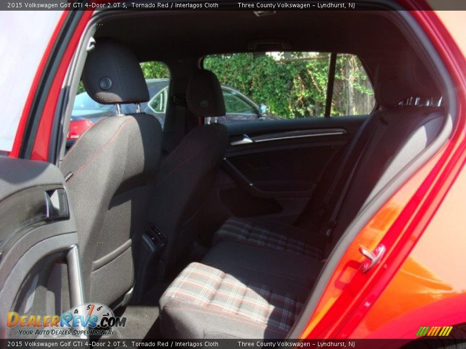2015 Volkswagen Golf GTI 4-Door 2.0T S Tornado Red / Interlagos Cloth Photo #12