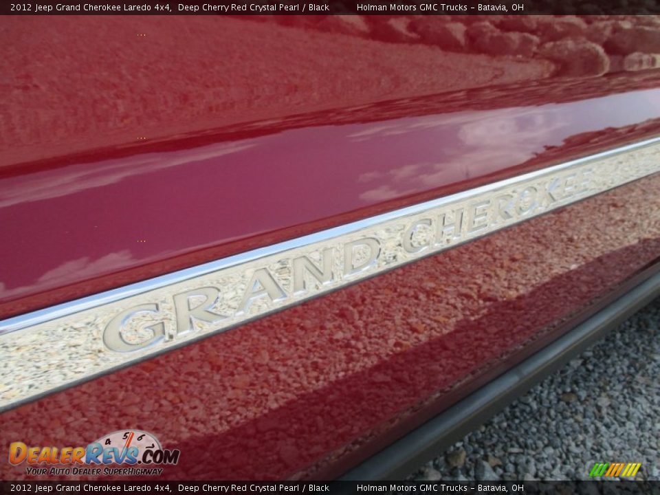 2012 Jeep Grand Cherokee Laredo 4x4 Deep Cherry Red Crystal Pearl / Black Photo #4