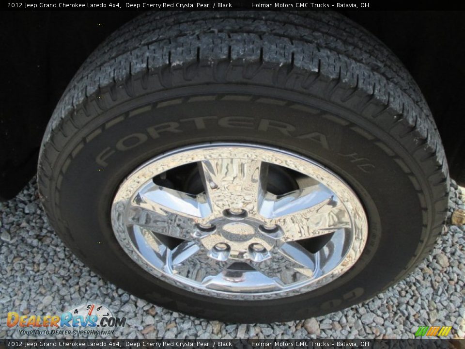 2012 Jeep Grand Cherokee Laredo 4x4 Deep Cherry Red Crystal Pearl / Black Photo #21