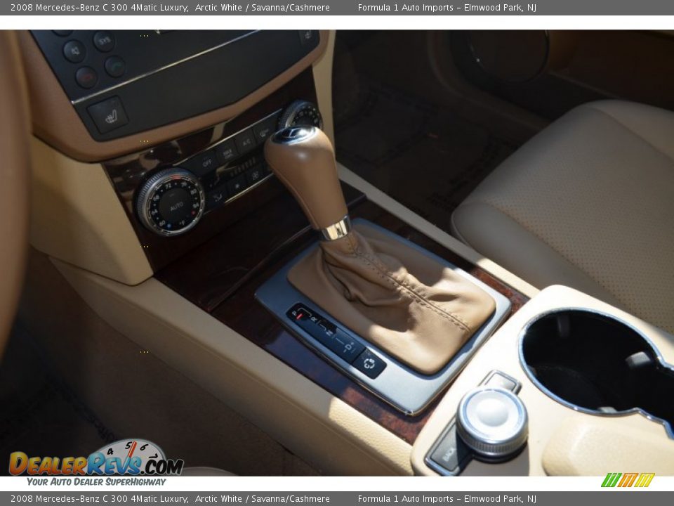 2008 Mercedes-Benz C 300 4Matic Luxury Arctic White / Savanna/Cashmere Photo #18