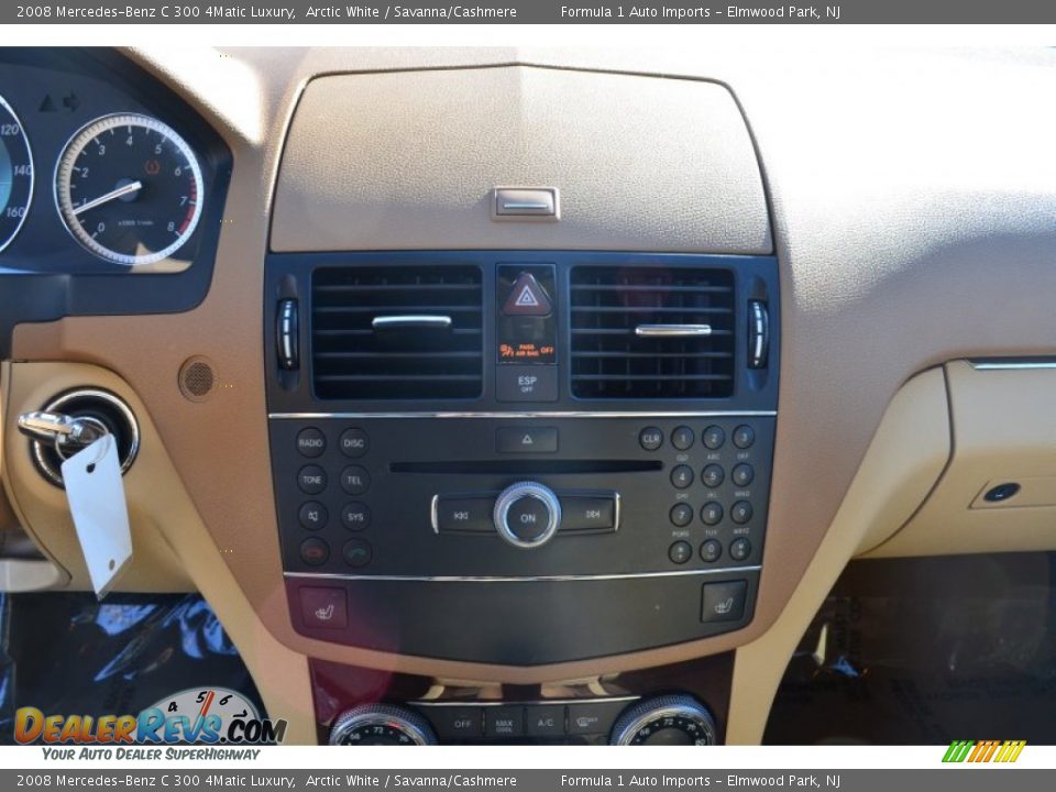 2008 Mercedes-Benz C 300 4Matic Luxury Arctic White / Savanna/Cashmere Photo #19