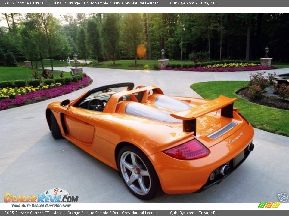 Metallic Orange Paint to Sample 2005 Porsche Carrera GT  Photo #1