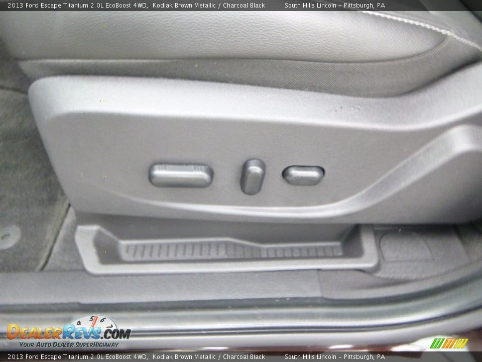 2013 Ford Escape Titanium 2.0L EcoBoost 4WD Kodiak Brown Metallic / Charcoal Black Photo #19